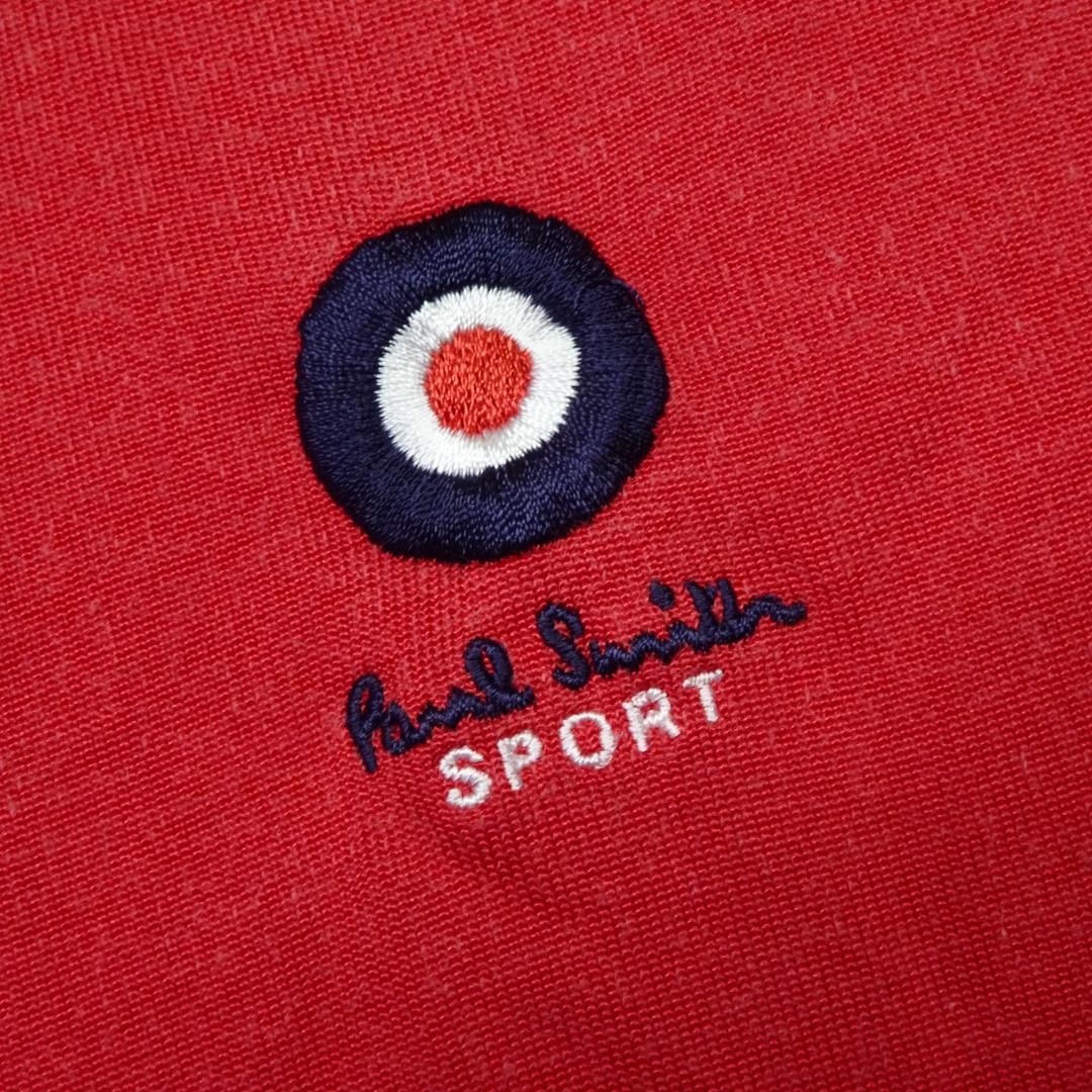 ポールスミススポーツ × アンブロ 00s リンガーTシャツ M レッド