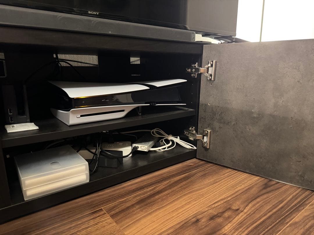 (kページ)IKEA BESTÅ ベストー ガラス天板テレビ台