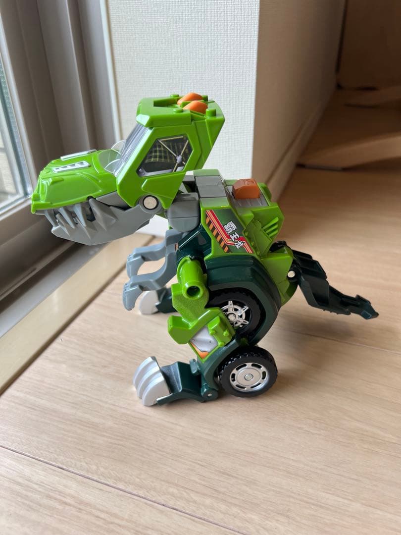 【美品】 変身恐竜 6体セット 知育玩具 変形 ロボット おもちゃ