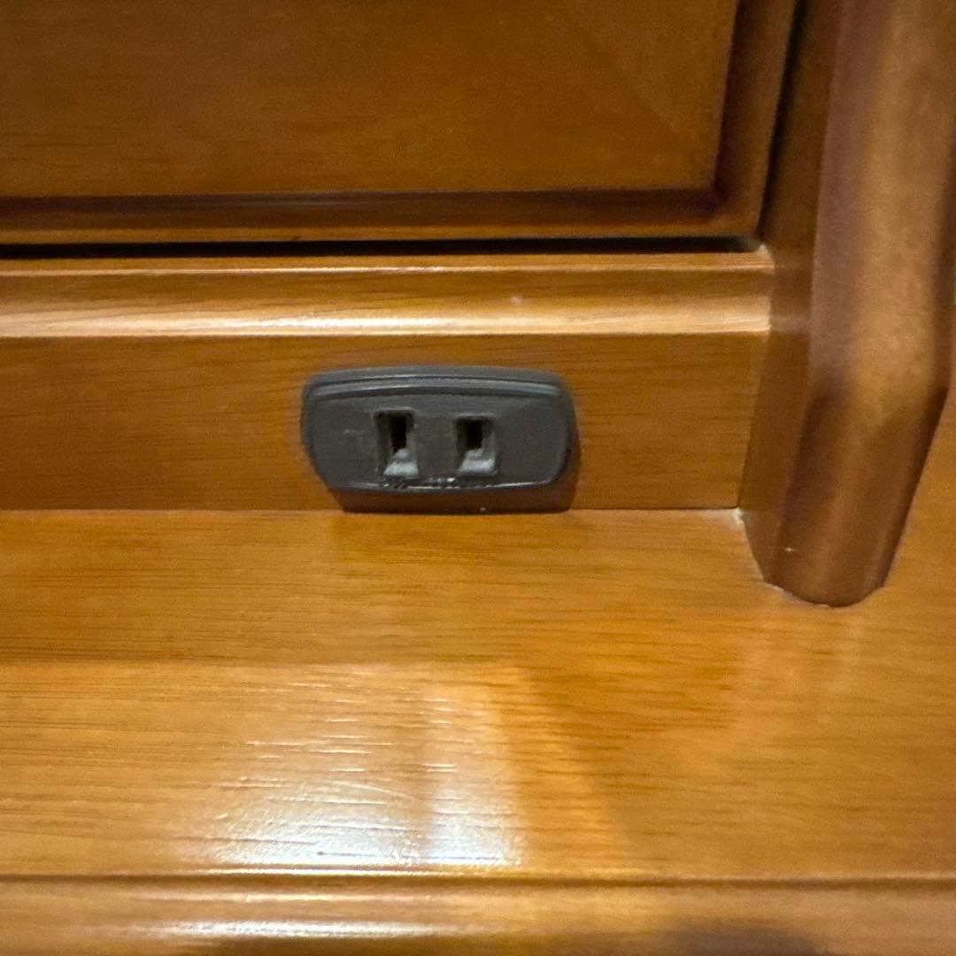 maruni マルニ木工 ドレッサー 鏡台 サイドテーブル 収納引き出し付