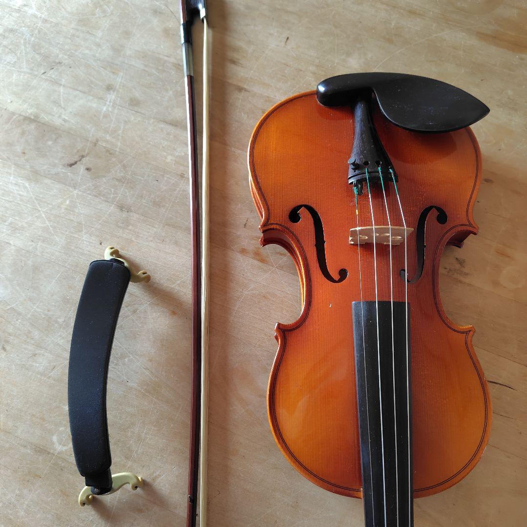 木製バイオリン 4本弦付き