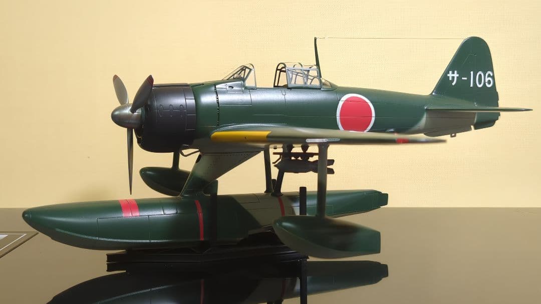 【user_81efbad7】【プラモデル完成品】1/48二式水上戦闘機