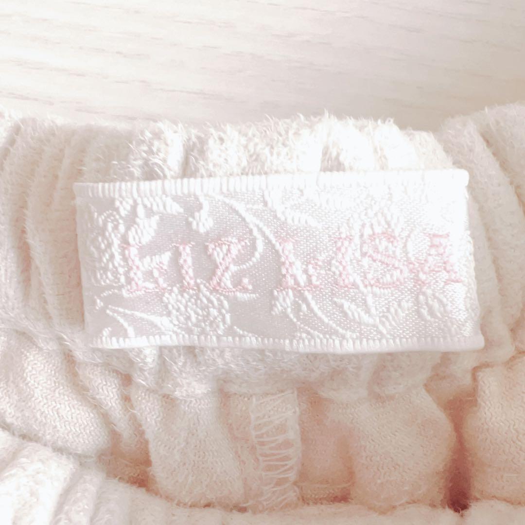 LIZLISA フリルデザイン スカパン ホワイト系