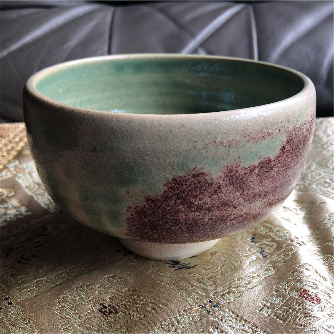 越中木葉焼　茶碗