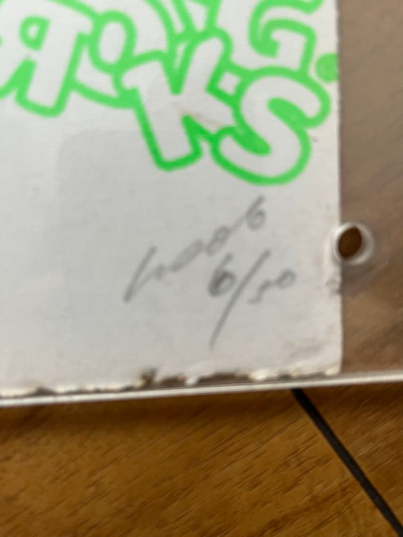 ジョニー•ロットン ポスター 限定版 6/50