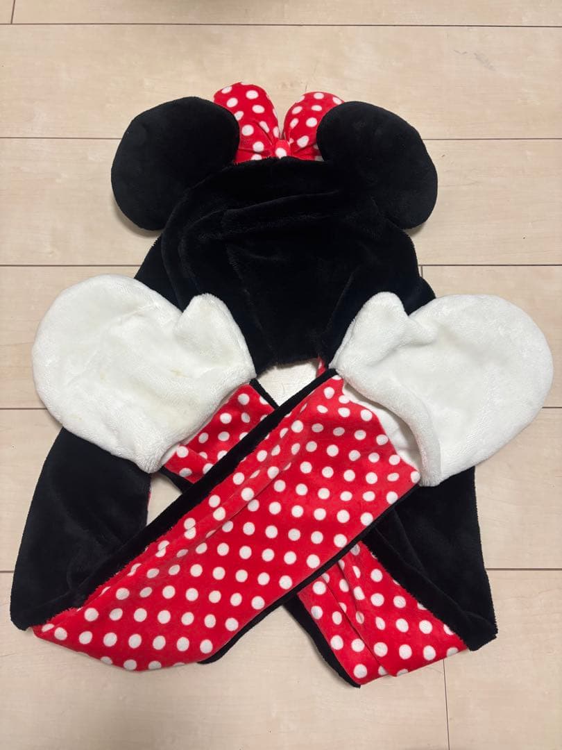 ディズニー ミニーちゃん マフラーキャップ☆