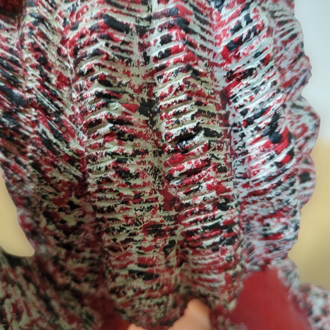 沖縄シーサー　特大高さ43センチ 　　　　　　　重量7.5キロ 　漆喰