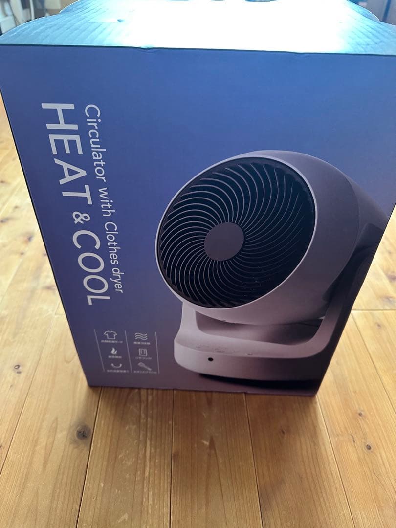 スリーアップHC-KR2309WH HEAT & COOL サーキュレータ未使用