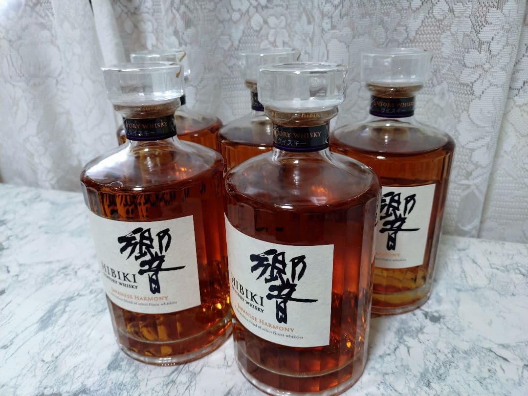 サントリー「響 JAPANESE HARMONY」 700ml×5本セット