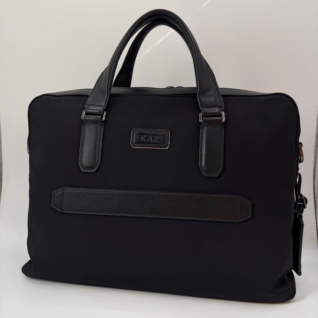 【美品】トゥミ ビジネスバッグ ハリソン バーンズブリーフ スリム ブラック