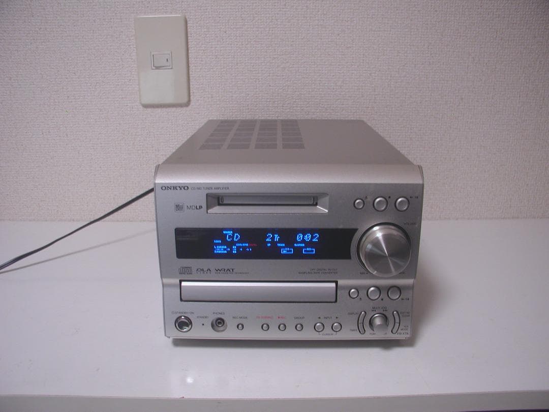 FR-X7A ONKYO オンキョー MD/CD ☆☆B☆☆