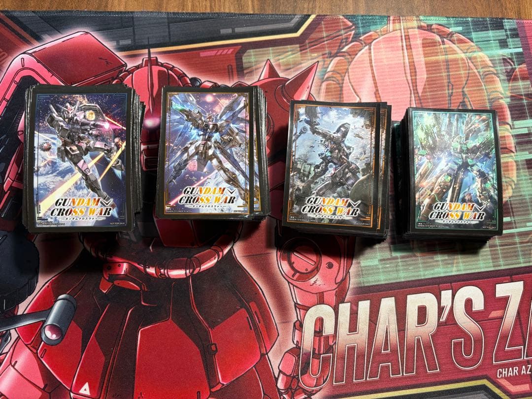 ガンダムクロスウォー　スリーブまとめ