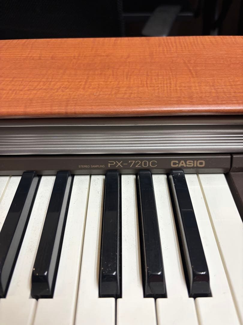 【美品】木目調 Privia CASIO PX-720C電子ピアノ 2007年製
