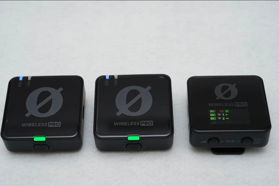 【極美品・ほぼ新品】RODE WIRELESS PRO(ワイヤレス プロ)