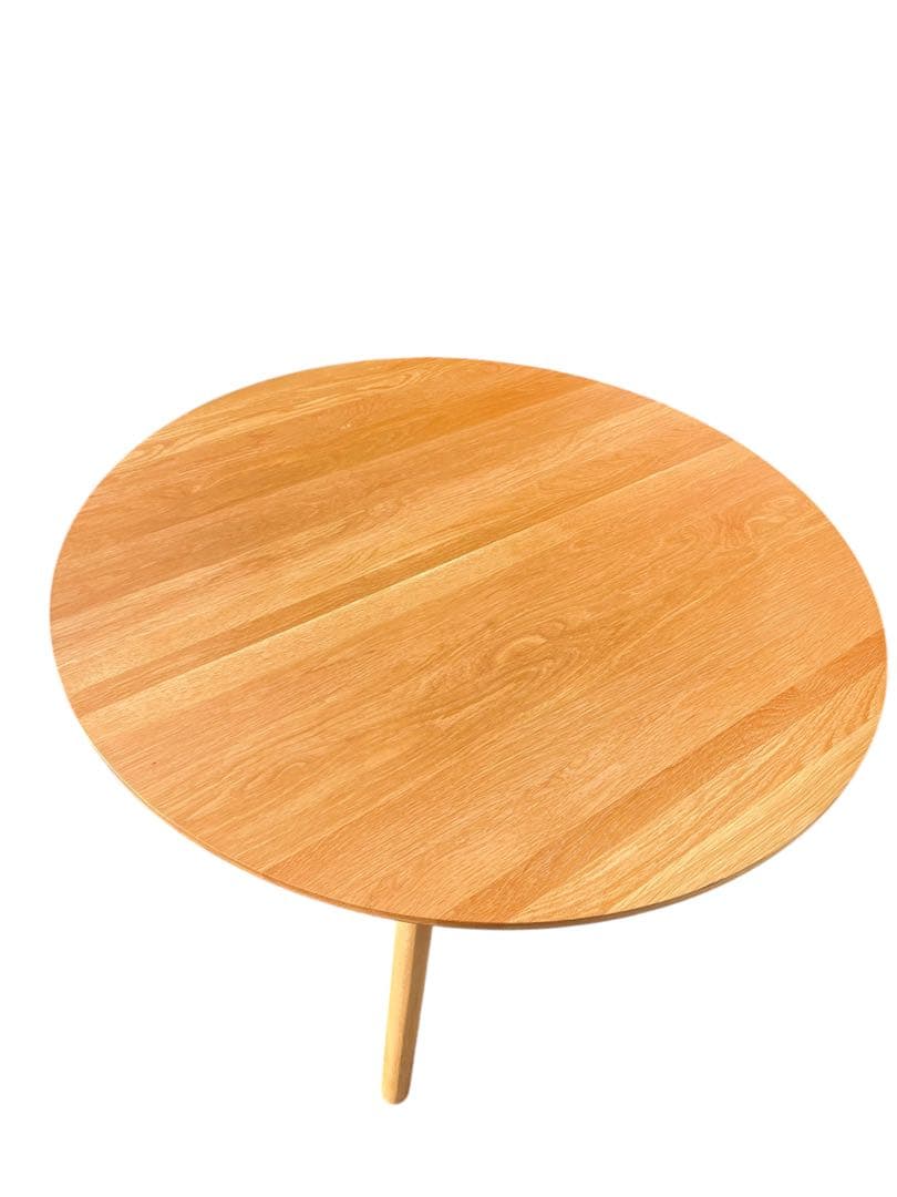 HR575 【美品】ウニコ　SOLK ソルク　ラウンドダイニングテーブル