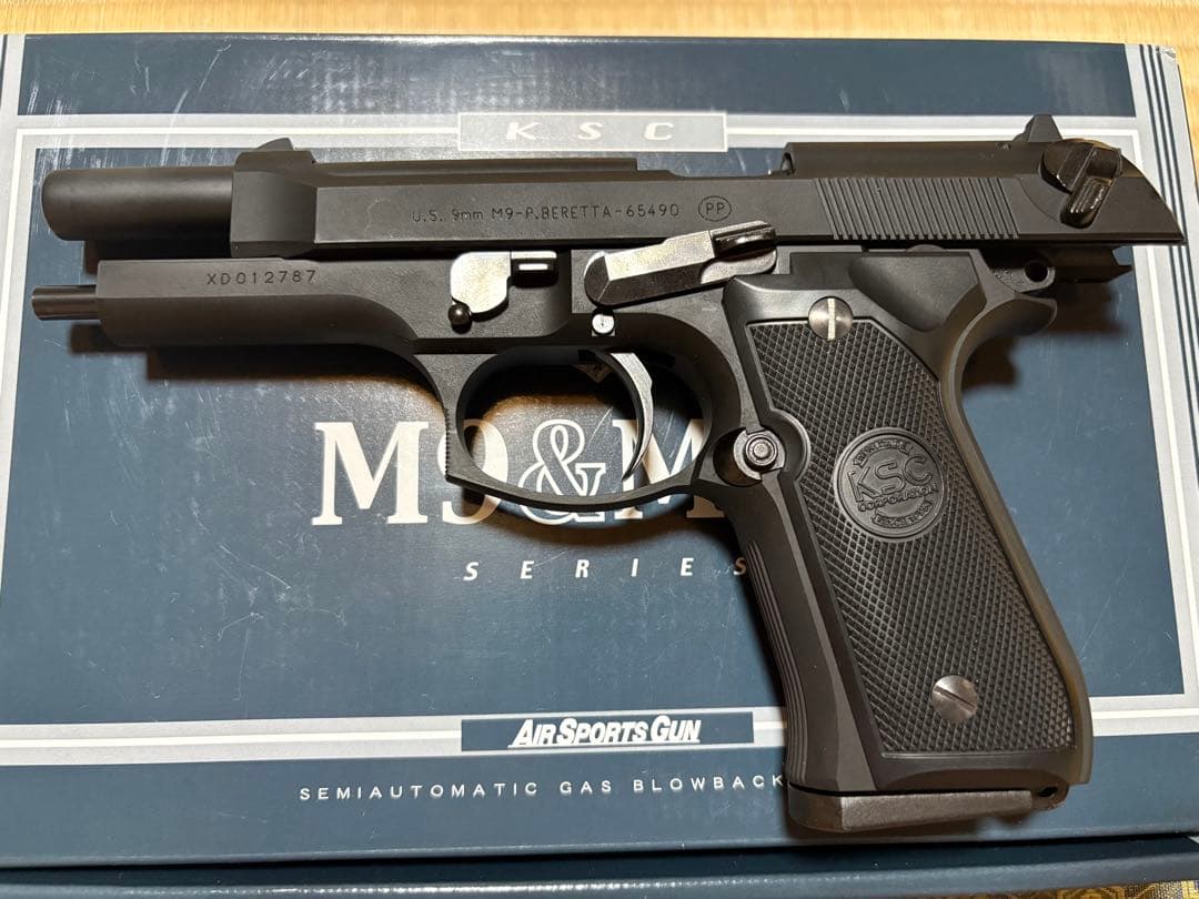 KSC U.S.9MM M9 07HK HW エアーガン
