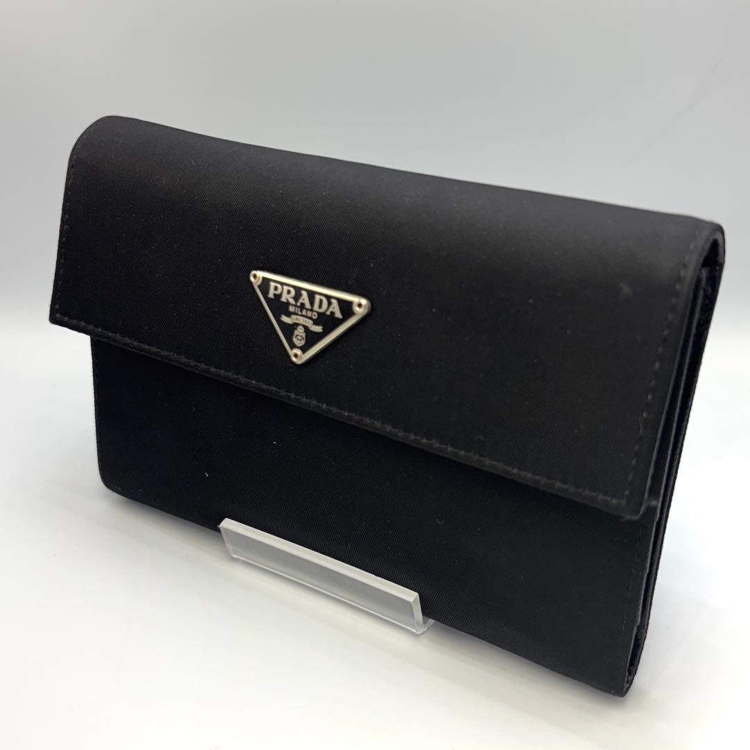 たまねぎかなこ  PRADAプラダ 三つ折り長財布