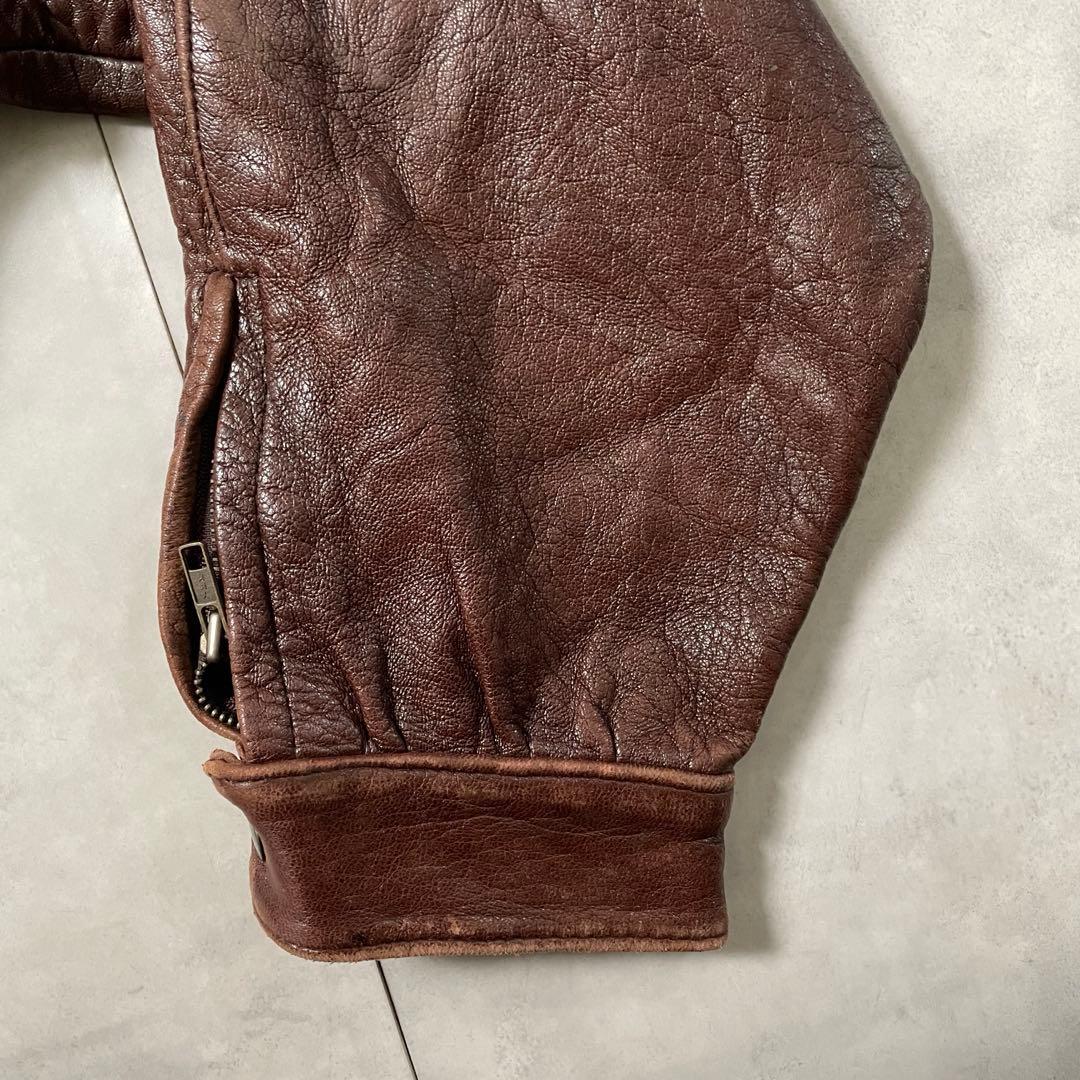 90s 本革　レザージャケット　A2ジャケット