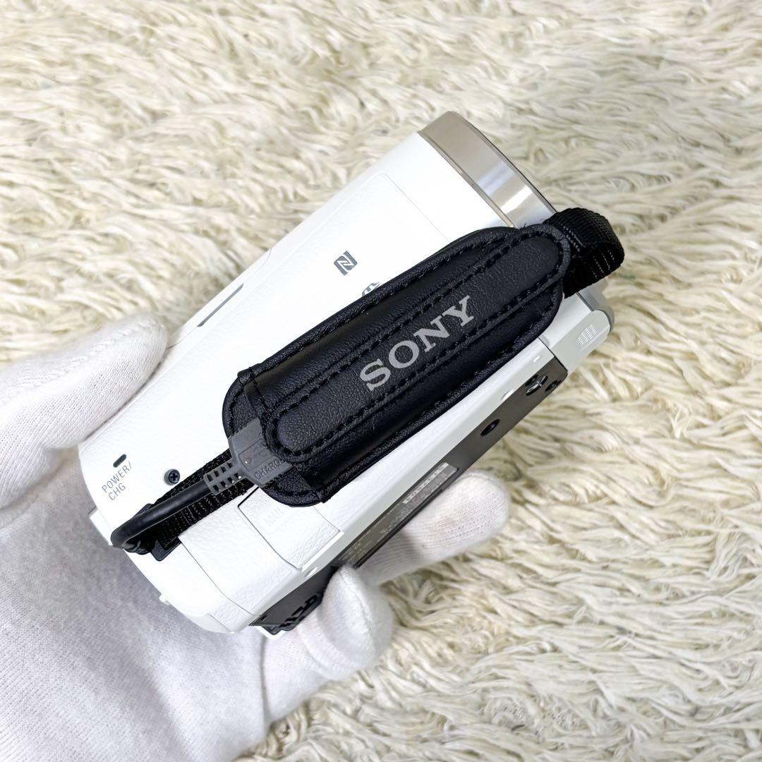 【未使用】ソニー ハンディカム HDR-CX680 ビデオカメラ ホワイト