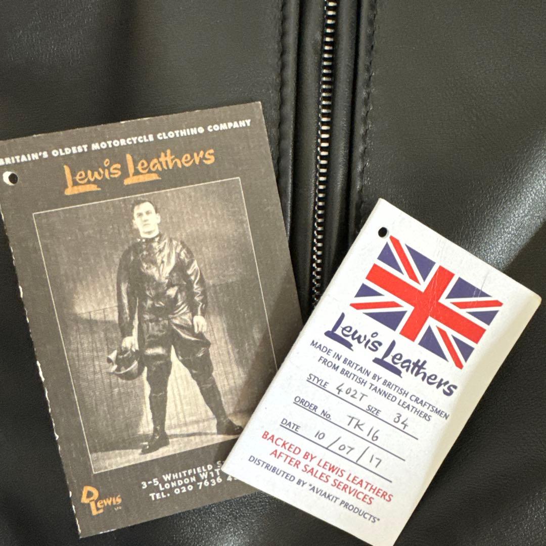 ★モトアキページ★Lewis Leathers 402T T.F