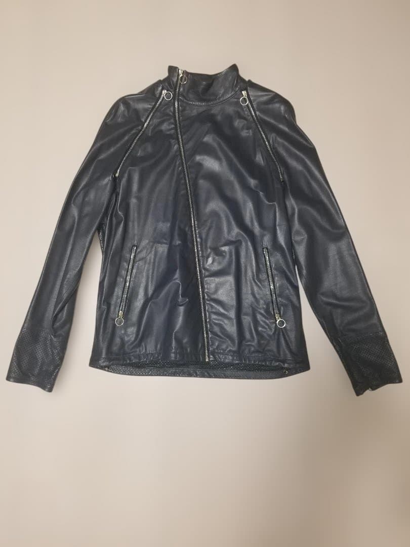 Paul Smith（ポールスミス） ラムレザー　ライダース シングル　Ｌ