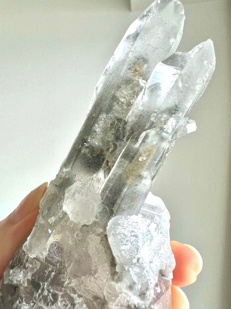 美✨超希少✨AAAA幻グレーリチウム ファントム レムリアン✨天使の翼DTワンド