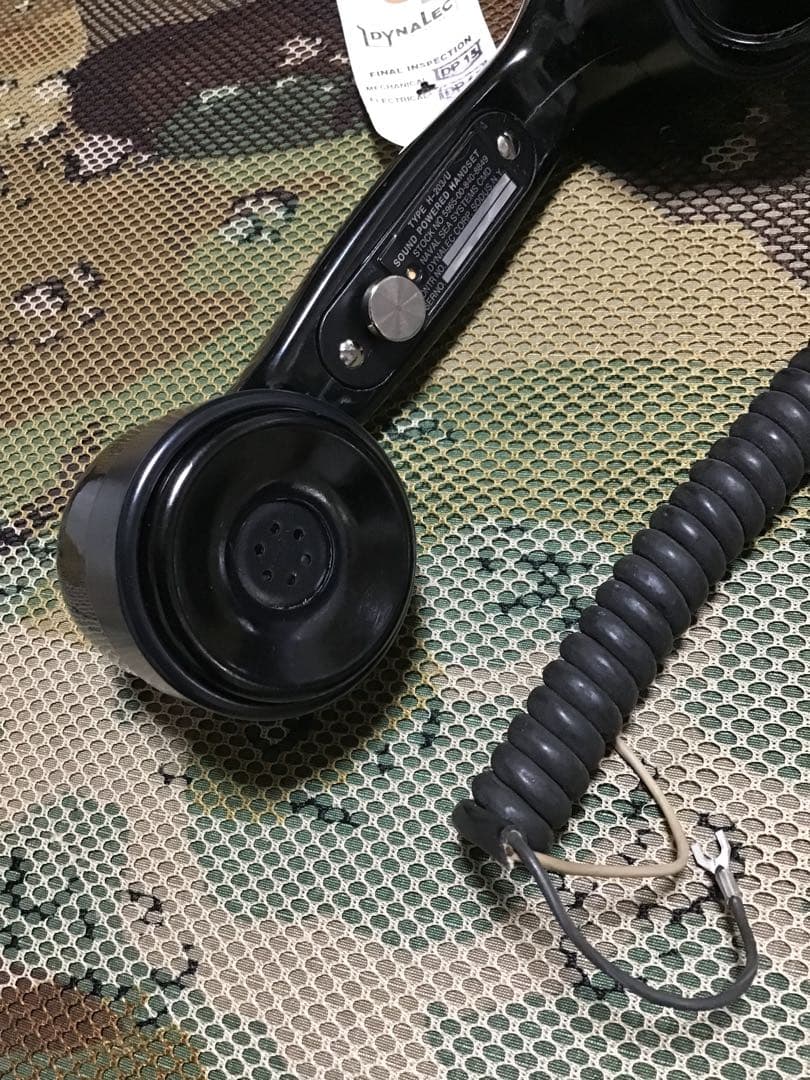 米軍放出品実物　DYNALEC H-203/U HANDSET 新品未使用2