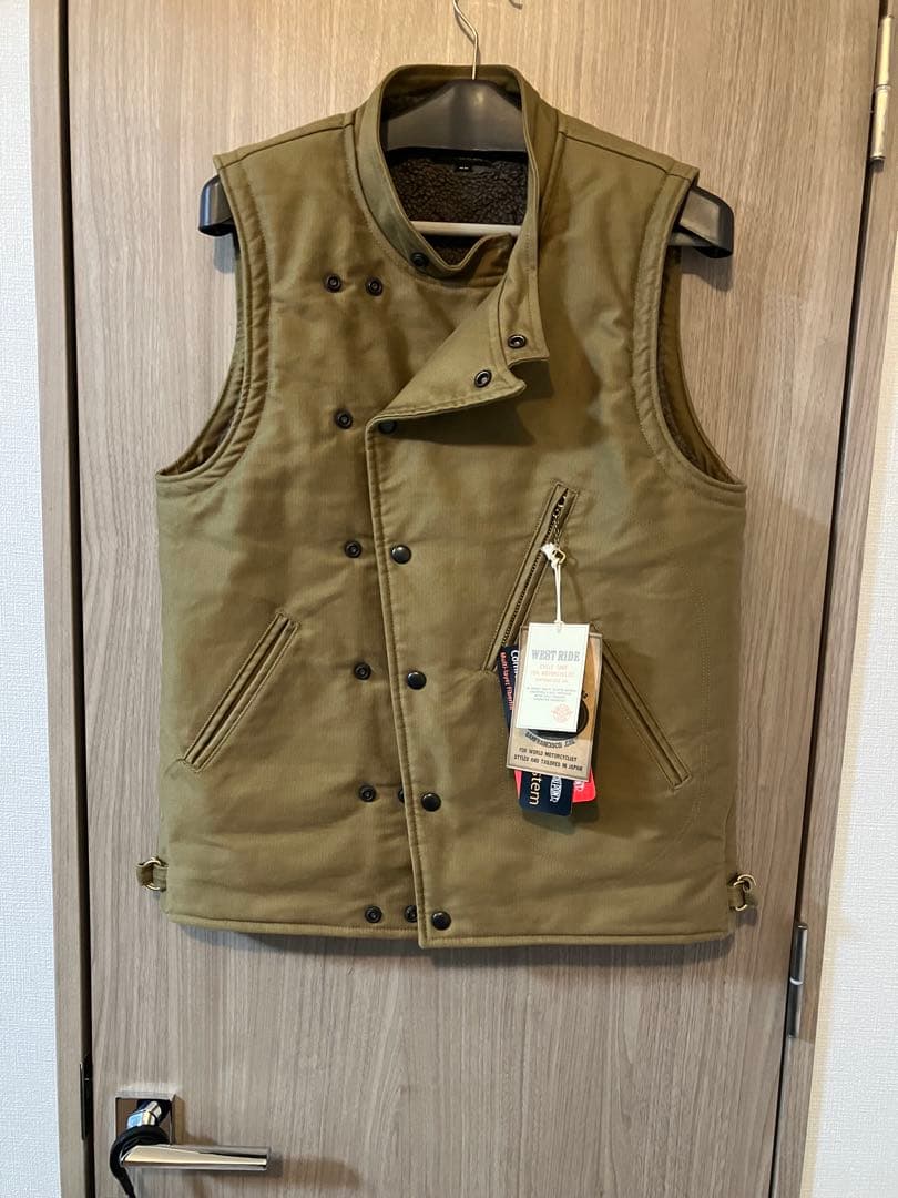 【美品】WESTRIDE ウエストライド ナパ　napa ベスト　裏ボア