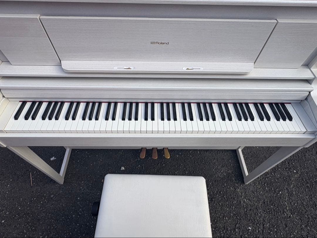 【直接お渡し歓迎】Roland ローランドLX706 電子ピアノ ホワイト