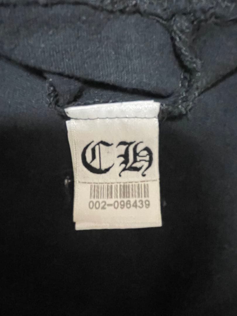 クロムハーツ　黒 Tシャツ 金色模様