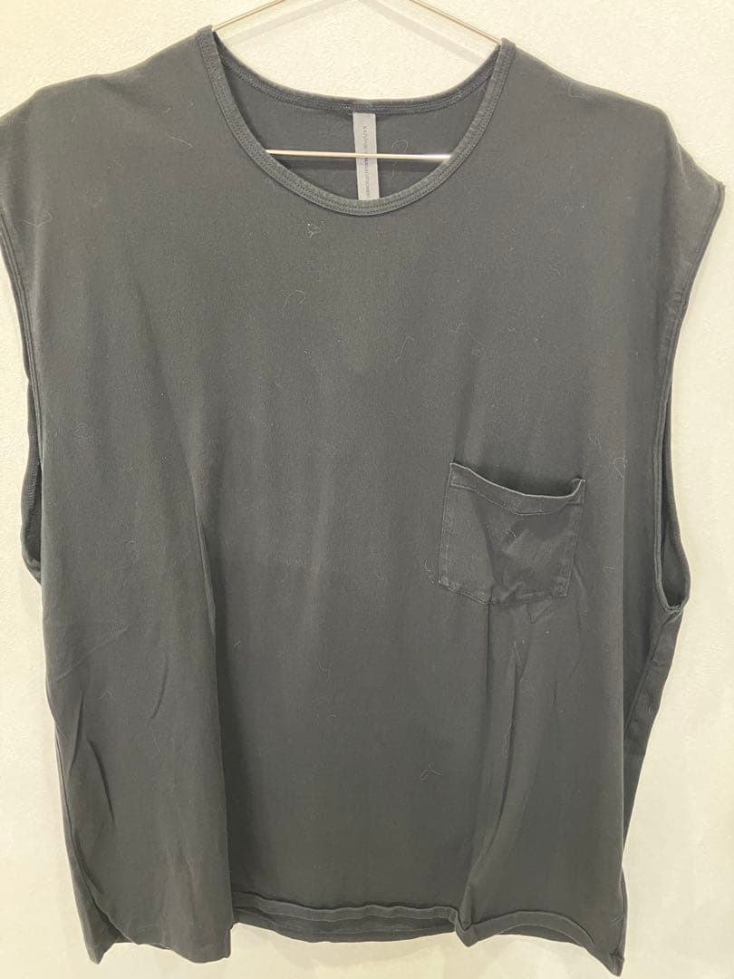 KAZUYUKI KUMAGAIフレスカ天竺 カットオフタンクトップ