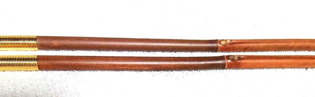 茶道具 如心斎好煙管壱双A447