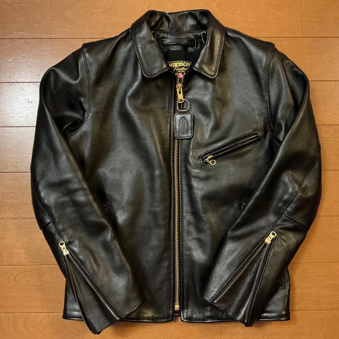 Vanson enfield サイズ36 試着のみ