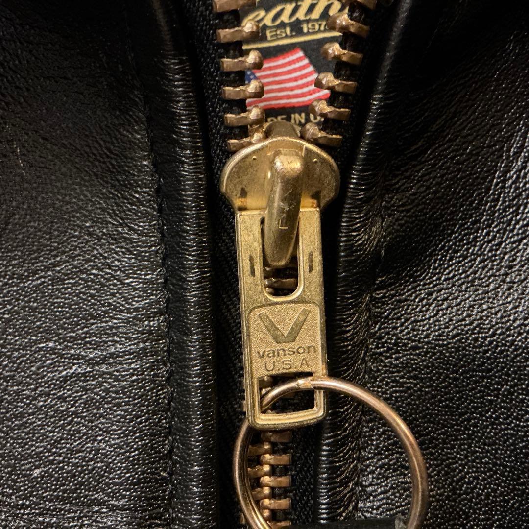 Vanson enfield サイズ36 試着のみ