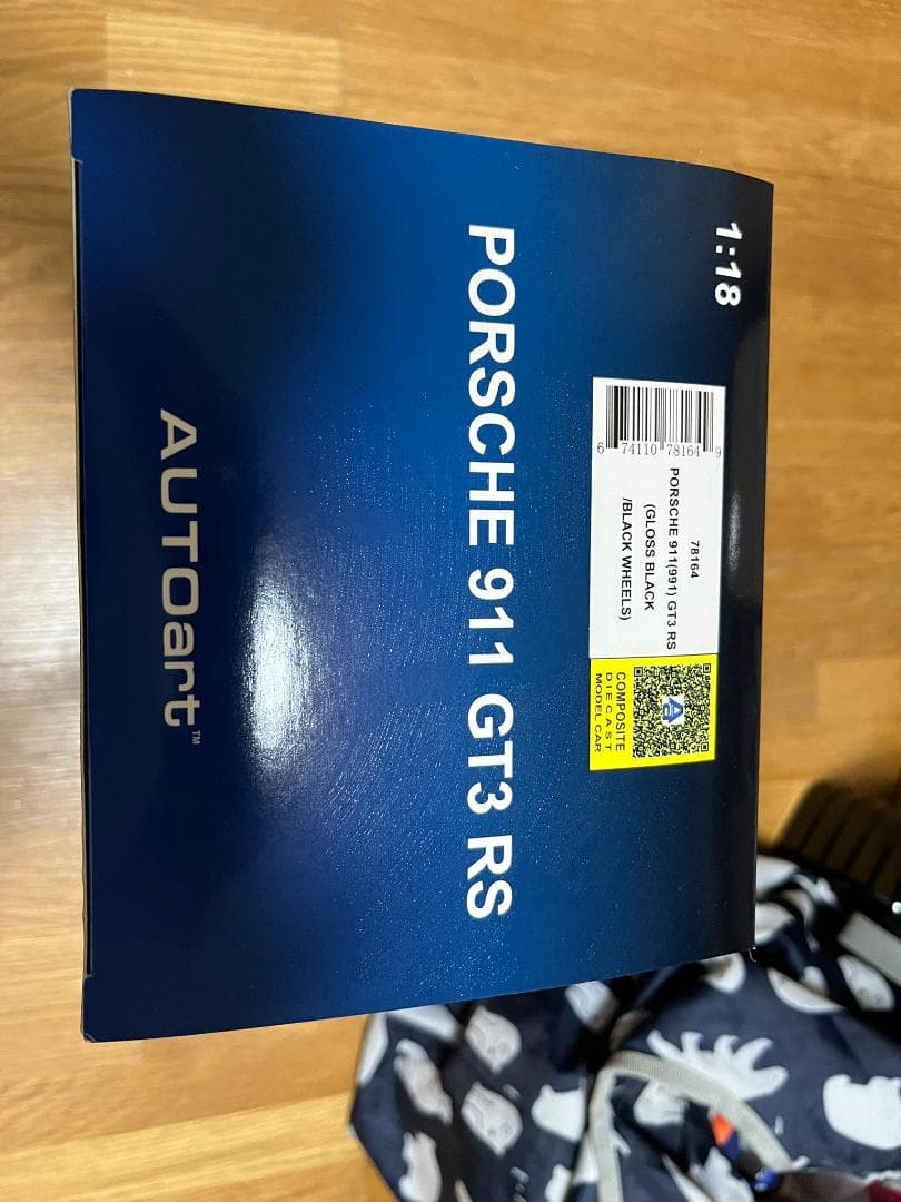 AUTOart 1/18 ポルシェ 911 (991) GT3 RS ブラック