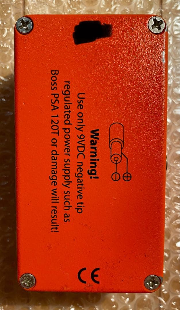 最初期平ネジ二桁serial　Xotic BBPreamp