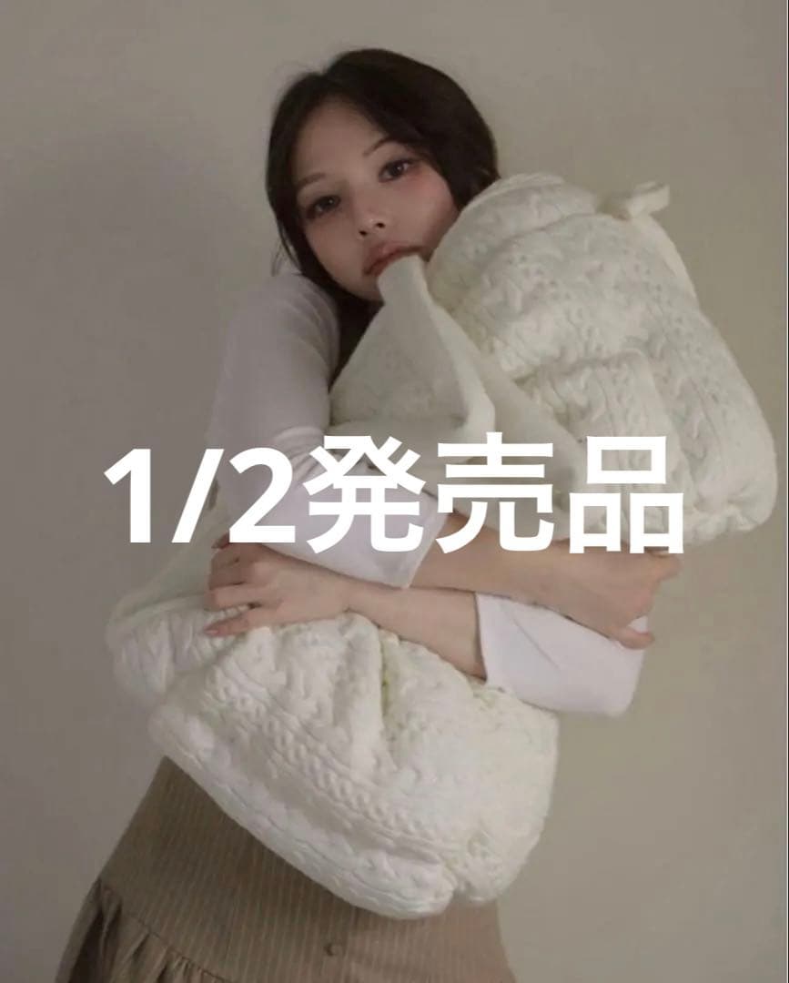 バッグ Mary quilting knit bag andmary