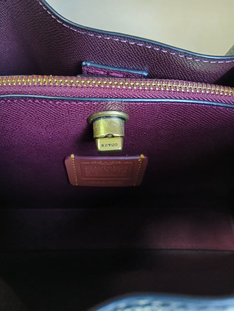 COACH コーチ ウィロウ ショルダー バッグ カラーブラック