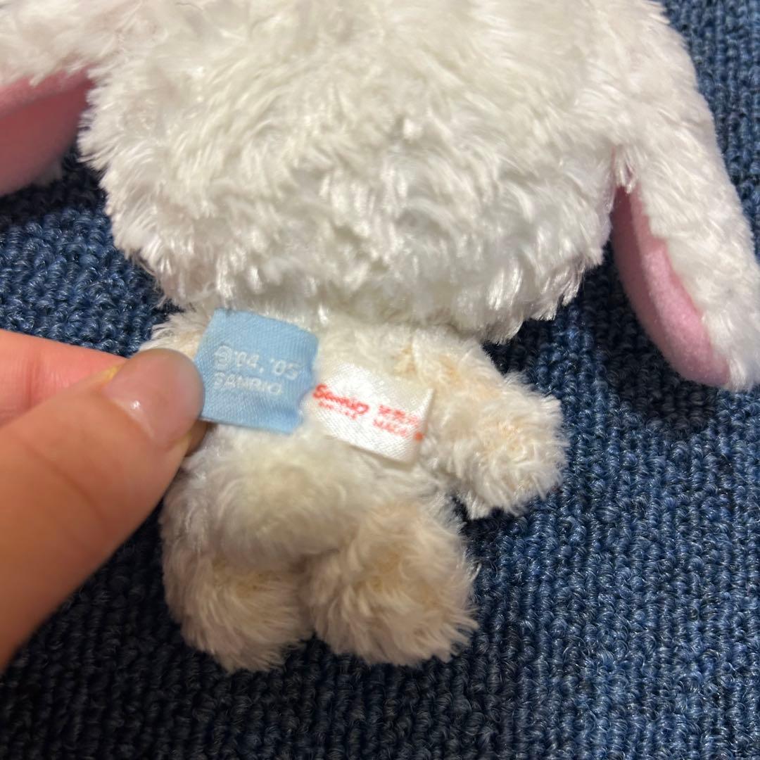 【希少レア】シュガーバニーズ　しろうさ　マスコット　2005年　サンリオ