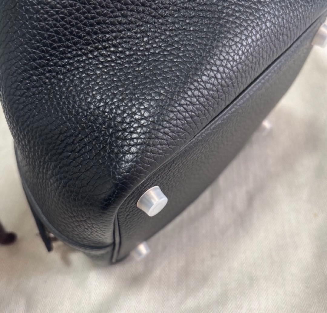 エルメス　ピコタンロックPM ノワール　Sliver金具 Y刻印　美品