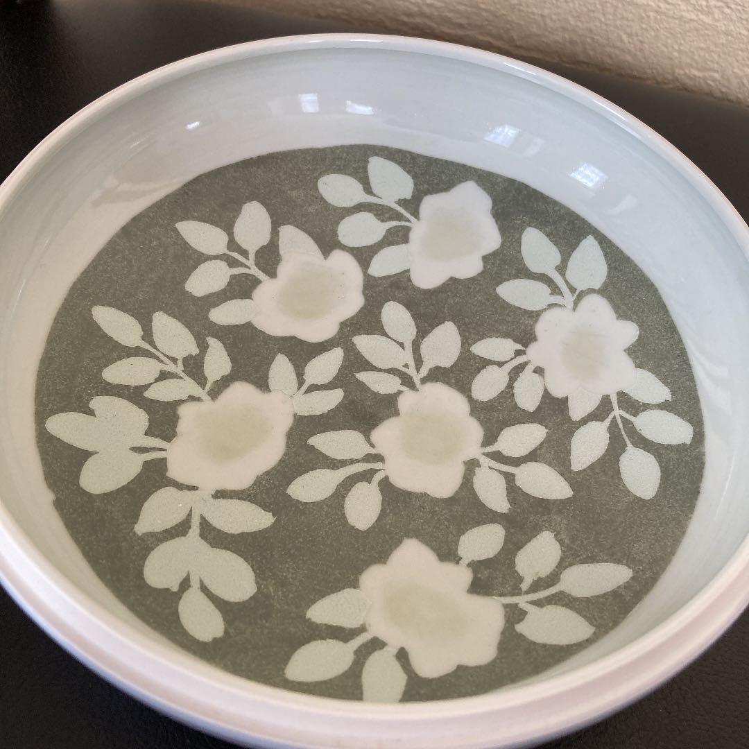 茶道具　食籠　島田文雄　菓子器　堀内宗心書付け　菓子鉢　陶芸