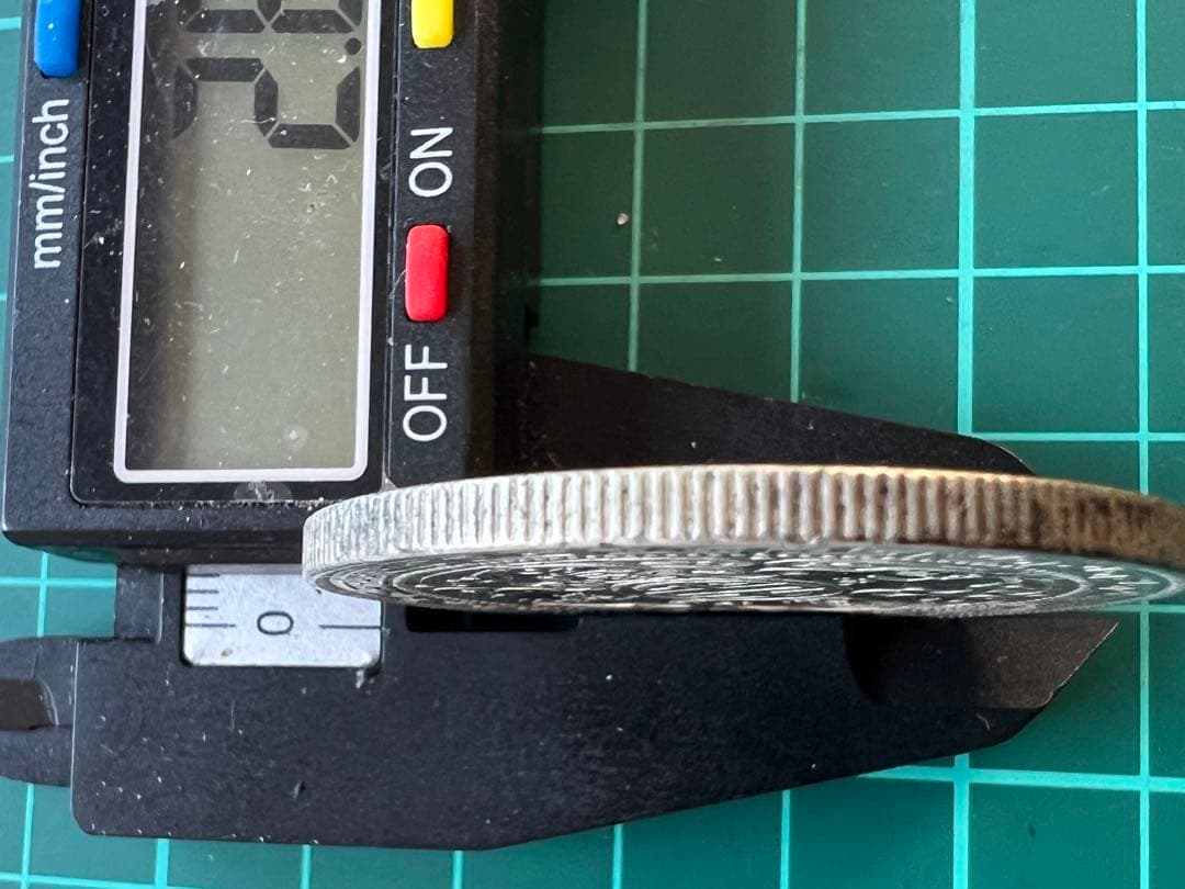 外国銀貨　イギリス香港貿易銀　1911年