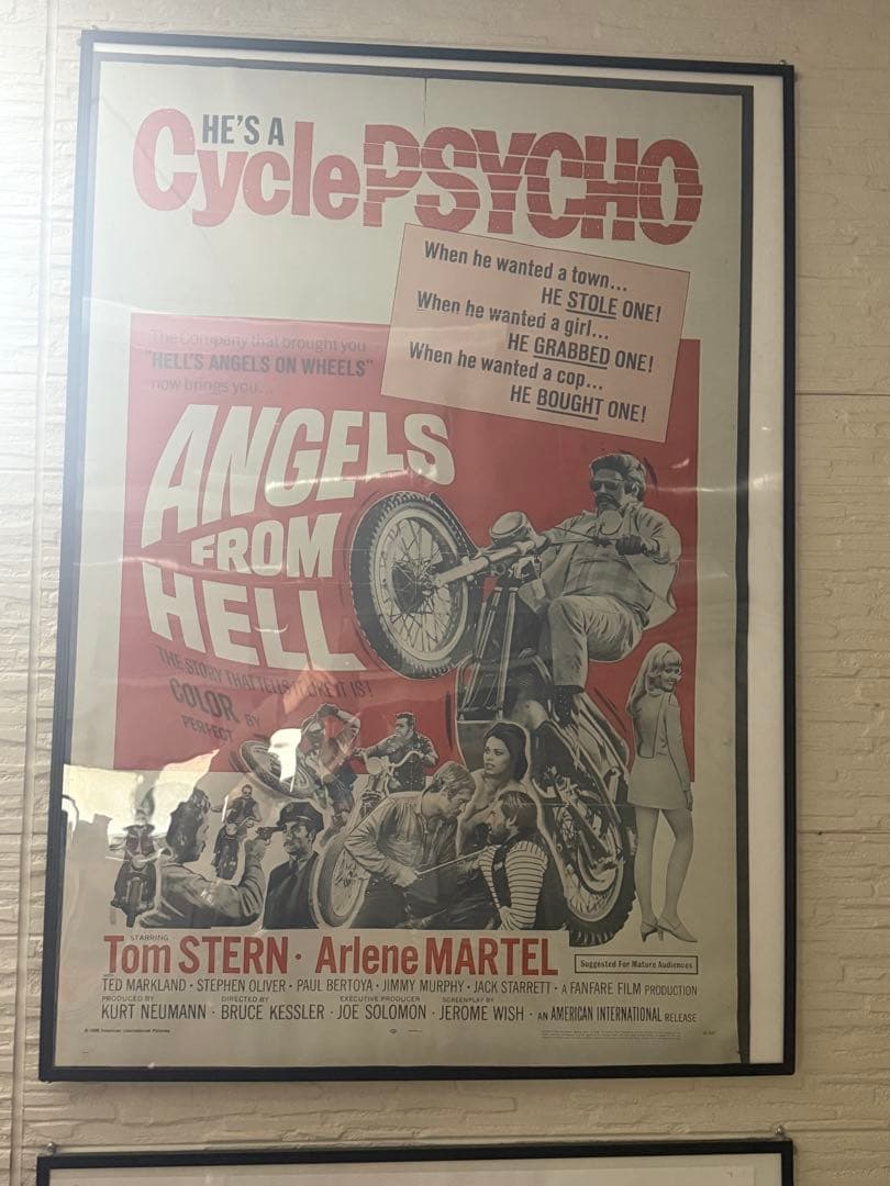 ワイルドエンジェルス・エド・ロス・デビットマン他　オリジナルポスター色々