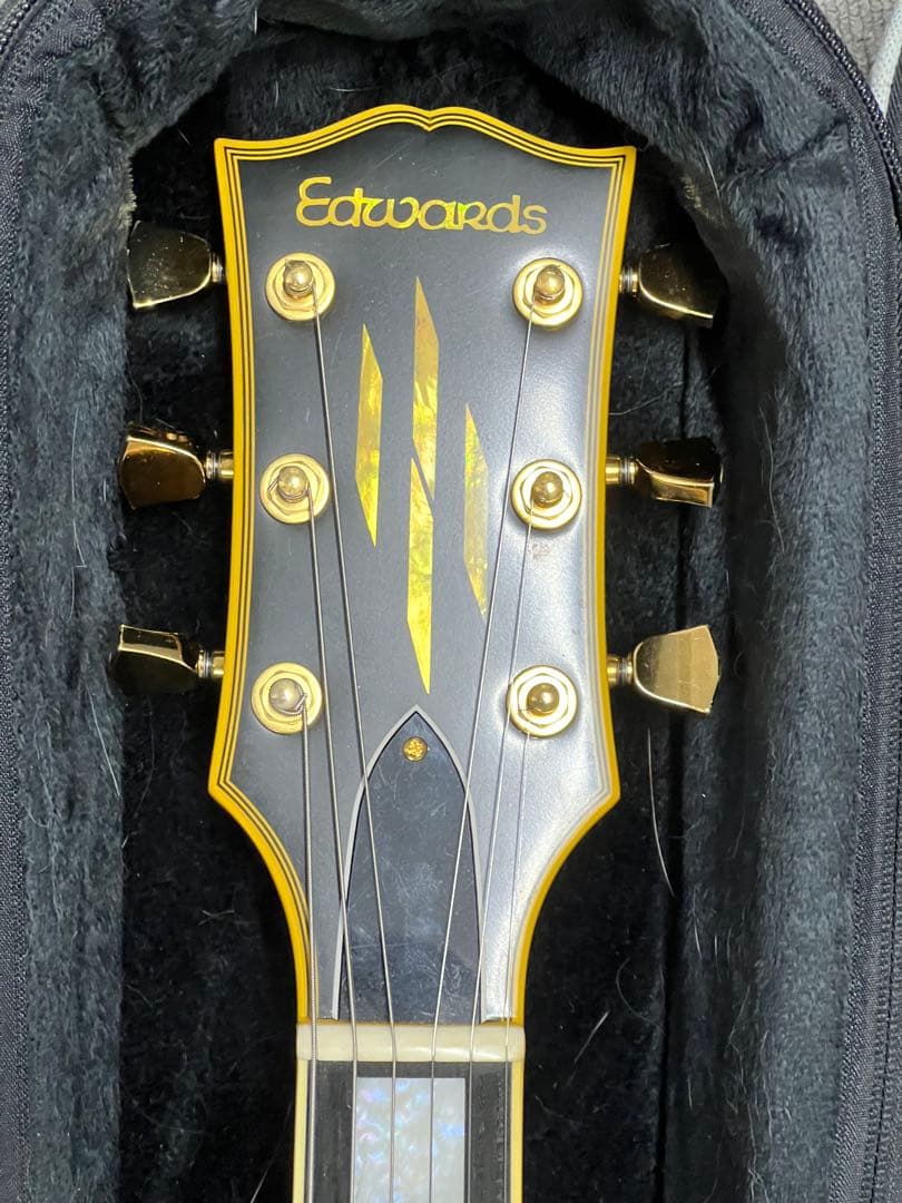 ギター Edwards LP-98LTC BLK LesPaul Custom