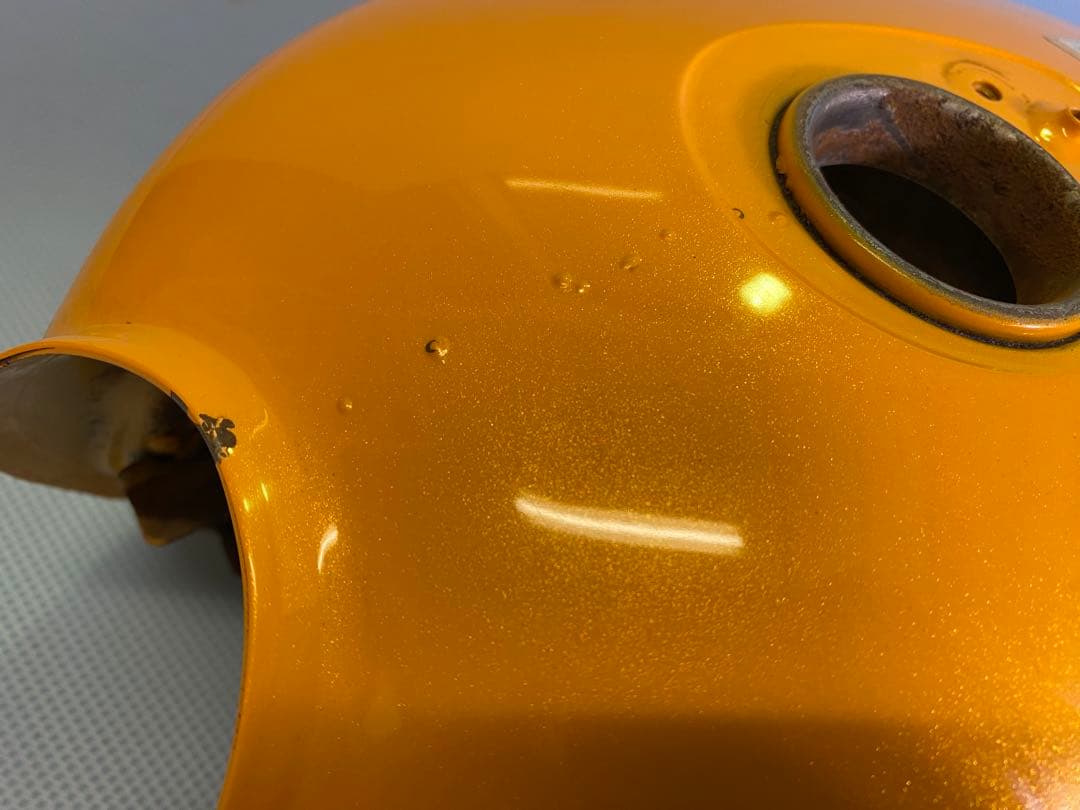 250TR インジェクション　タンク　純正　2012年　パールソーラーイエロー