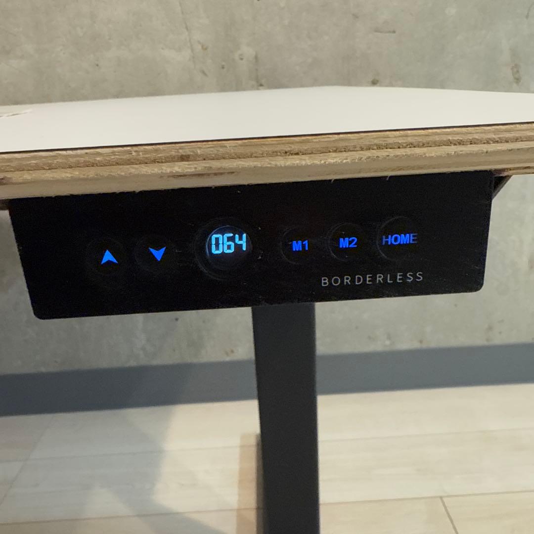 電動昇降デスク「FeEL」ホワイトメラミン 1400タイプ