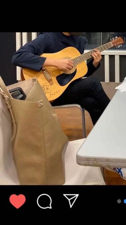 即送★山下智久⭐︎私服★高級トートバッグお揃い私物★bagインスタ山P完売