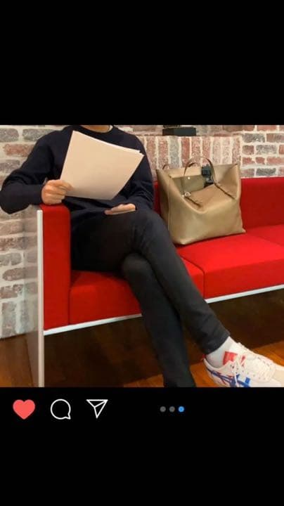 即送★山下智久⭐︎私服★高級トートバッグお揃い私物★bagインスタ山P完売