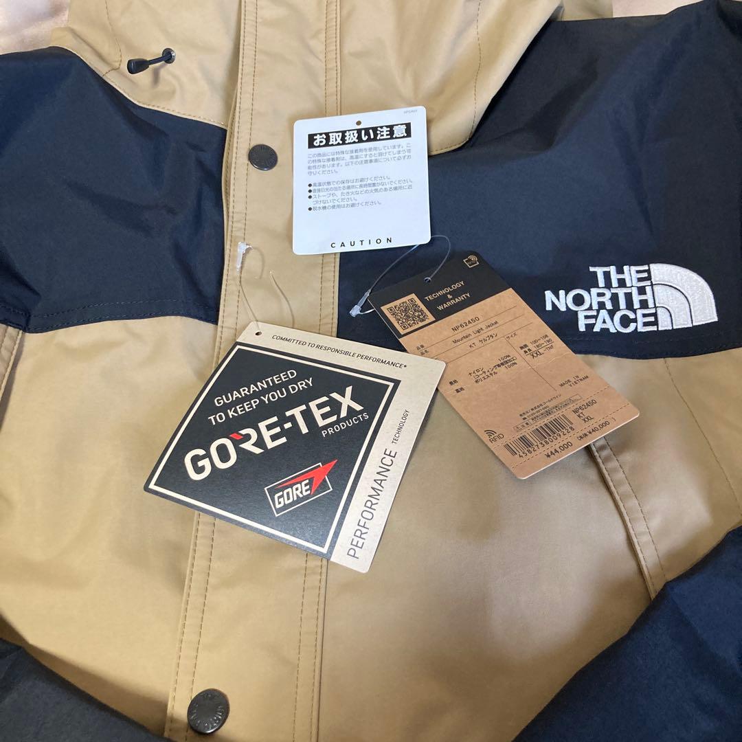 ノースフェイス NP62450 マウンテンライトジャケット XXL ゴアテックス