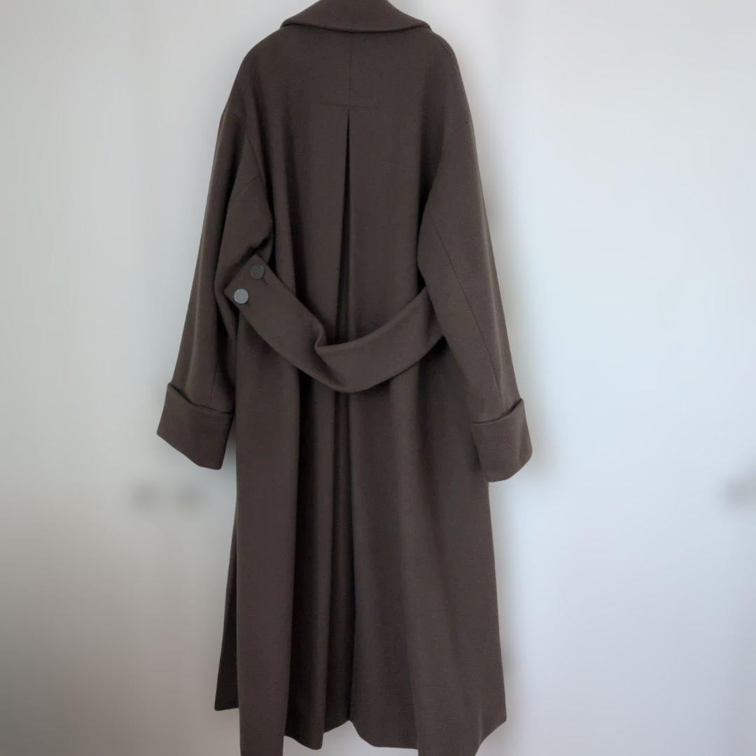 Styling/ ロングチェスターコートkeishirahataブラウン